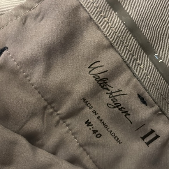 Walter Hagen Men's 11 navy Golf Carts Shorts flat front pockets waist 40 - Picture 6 of 15